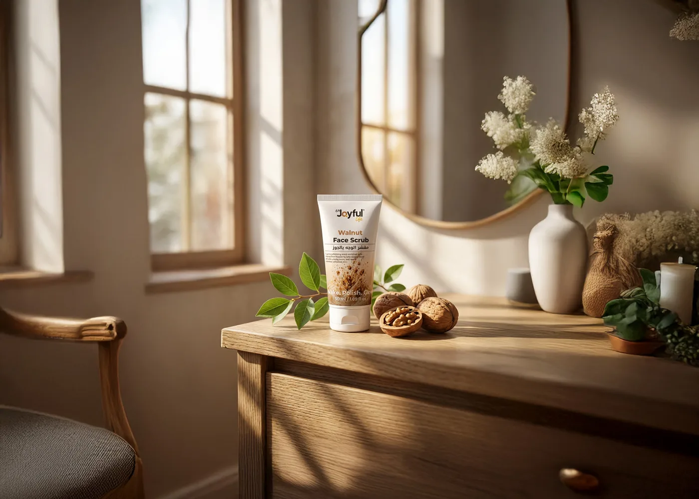 Walnut Face Scrub