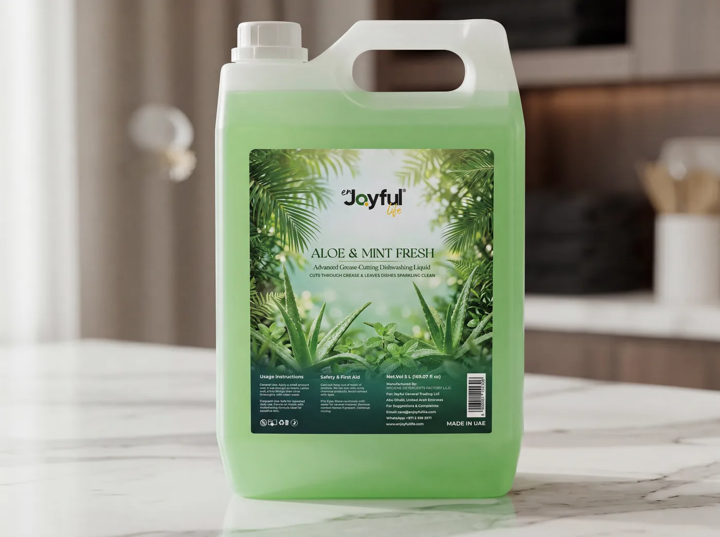 Dishwashing Liquid Aloe & Mint Fresh